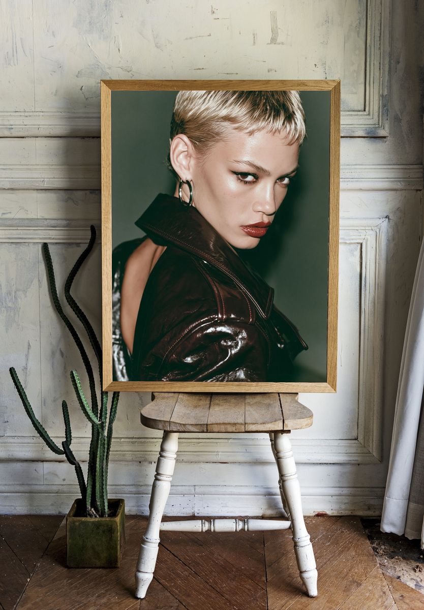 Fashion Portrait Photography Poster. — room view 1