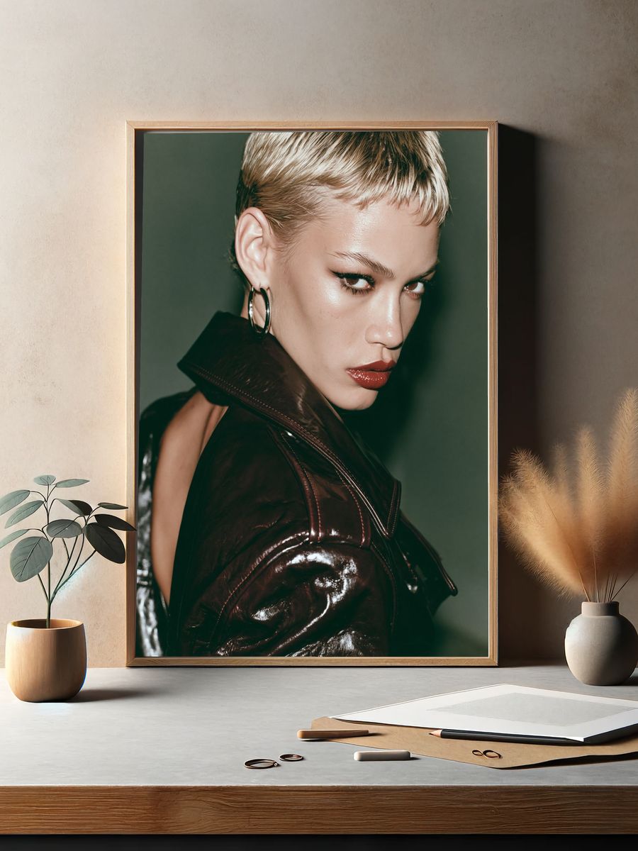 Fashion Portrait Photography Poster. — room view 2