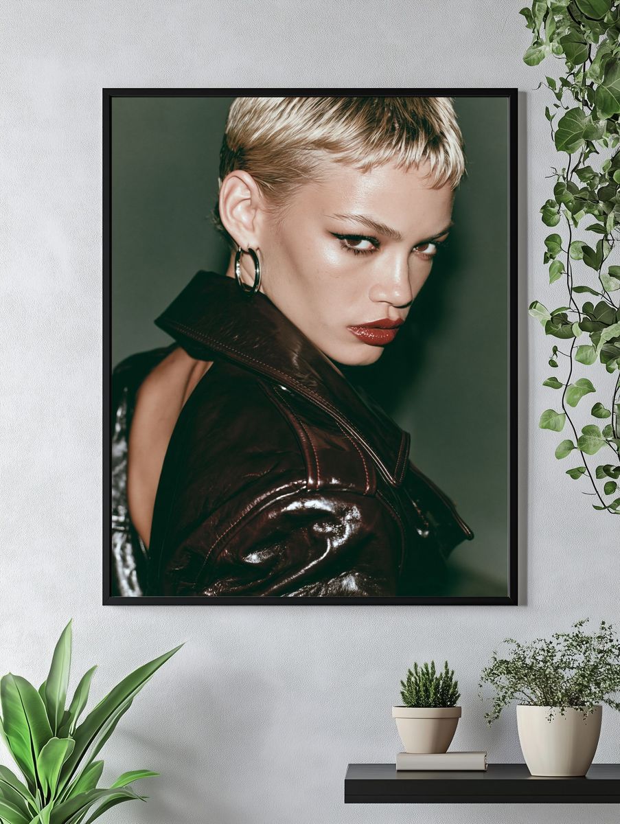 Fashion Portrait Photography Poster. — room view 4