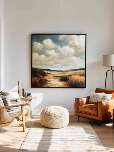 Pastoral Sky Landscape Print.