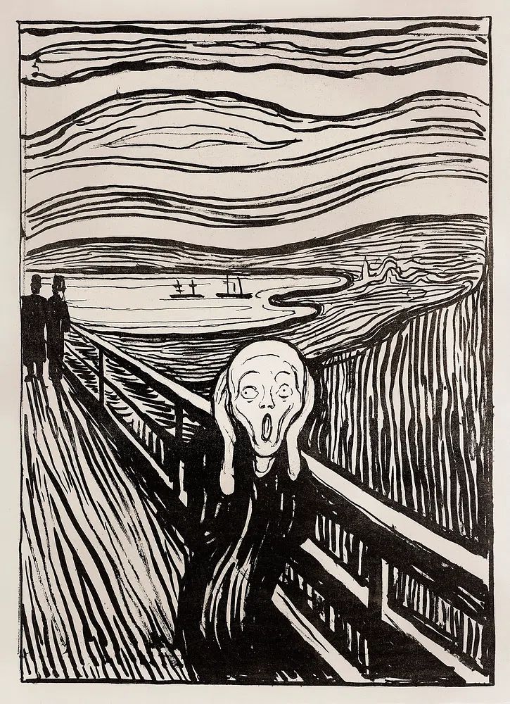 The Scream — Fine Art Print. poster detail