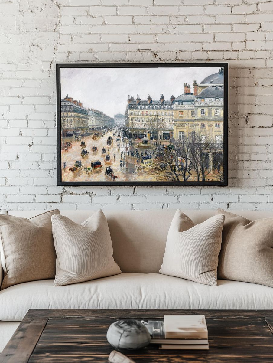 French Theater Square, Paris (1898) room preview