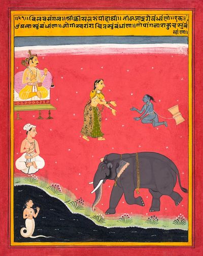 Mythological Scene — Fine Art Print. poster