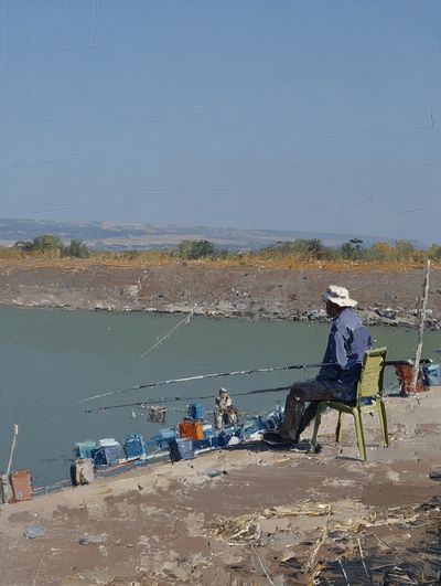 Fishing by the River