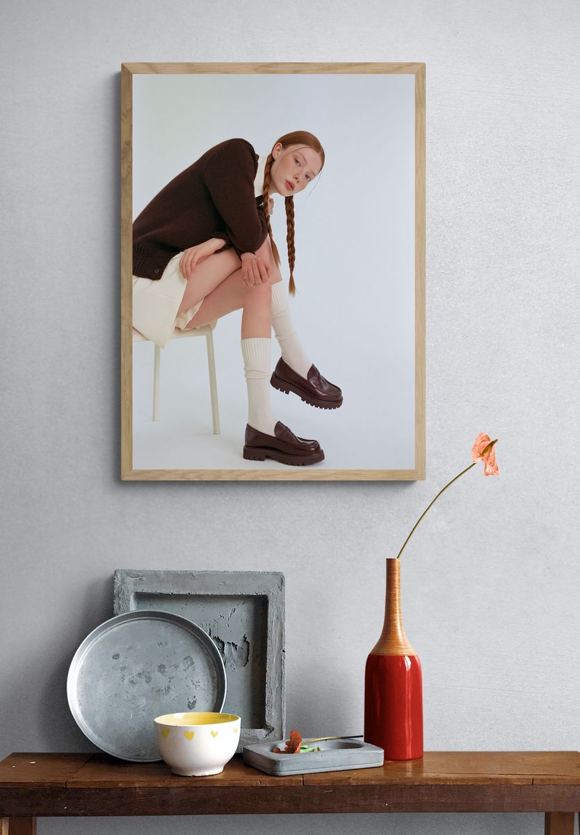 Fashion Portrait Photography Poster. — room view 3