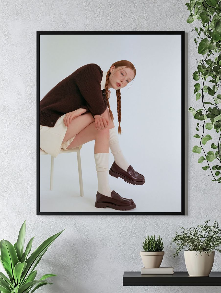 Fashion Portrait Photography Poster. — room view 4