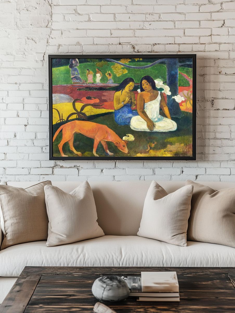 Paul Gauguin 's Arearea (1892). room preview