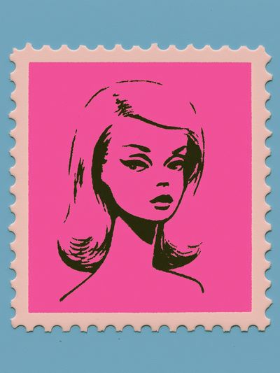 Pop Art Woman Portrait Poster. poster