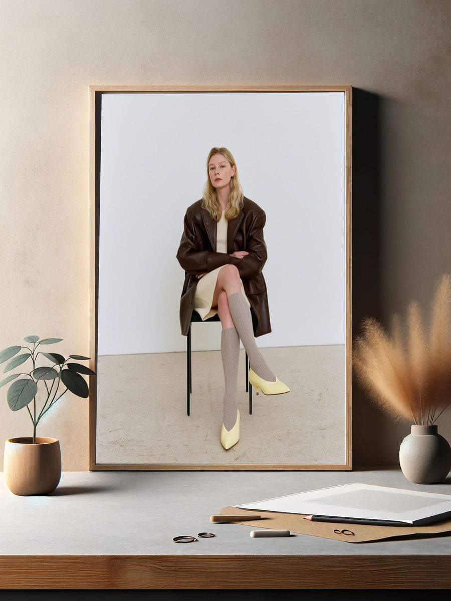 Fashion Portrait Photography Poster. — room view 2