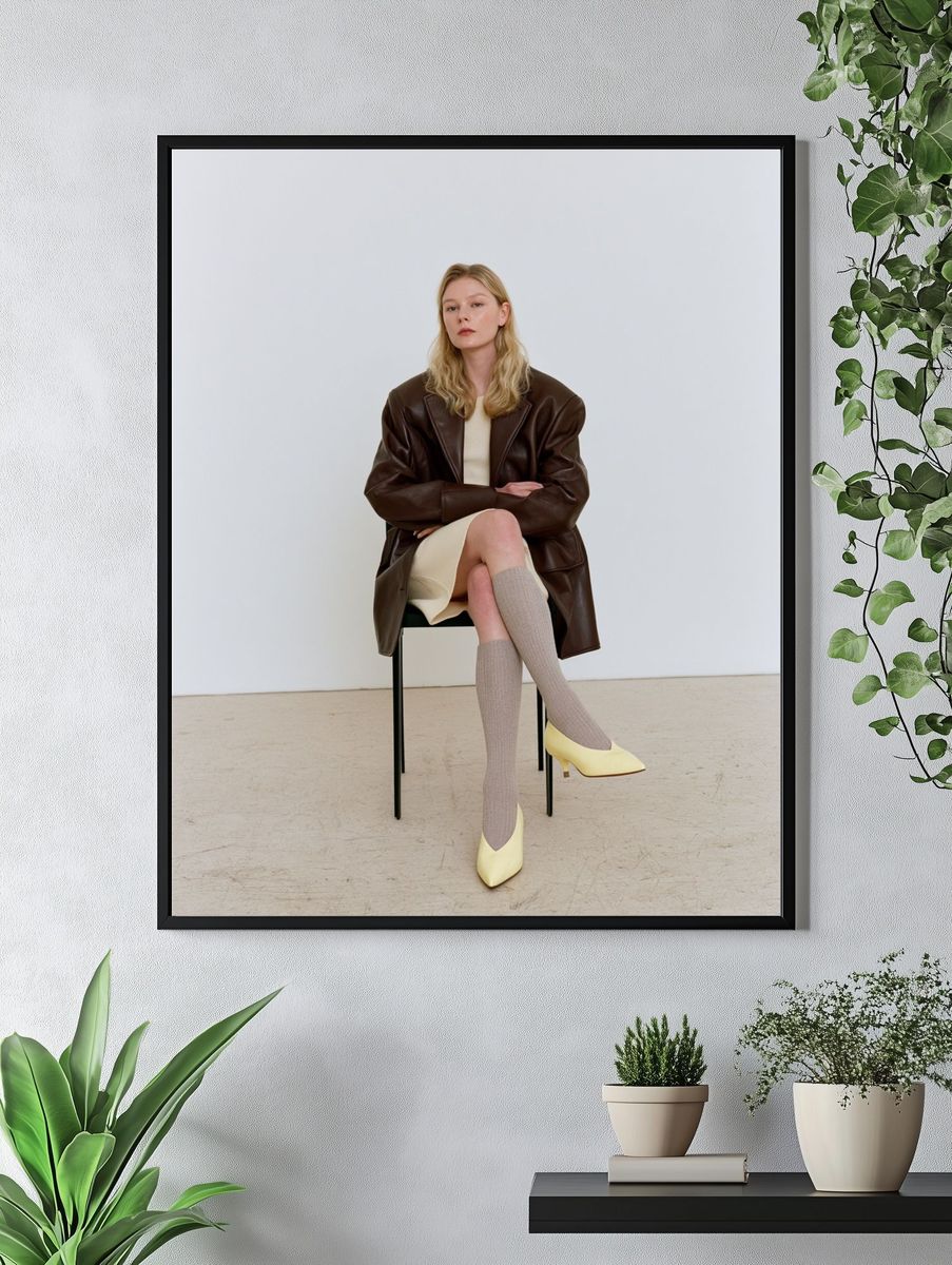 Fashion Portrait Photography Poster. — room view 4