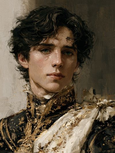 Regal Portrait Fine-Art Print. poster