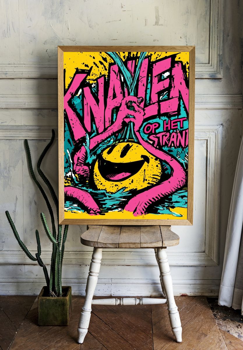 Krazen Graffiti Poster. — room view 1