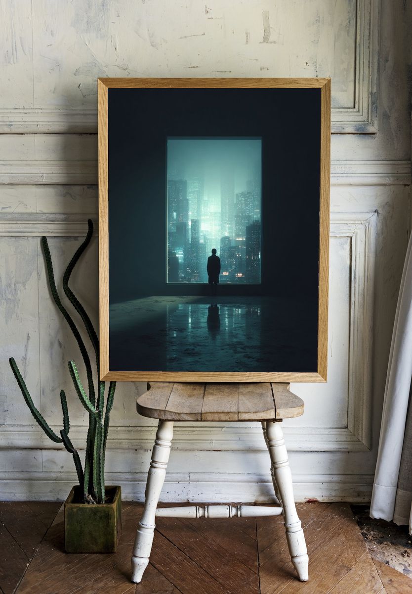 Urban Dreamscape — Fine Art Print room preview