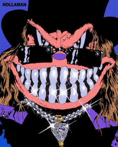 Hollaman Pop-Art Portrait Poster. poster