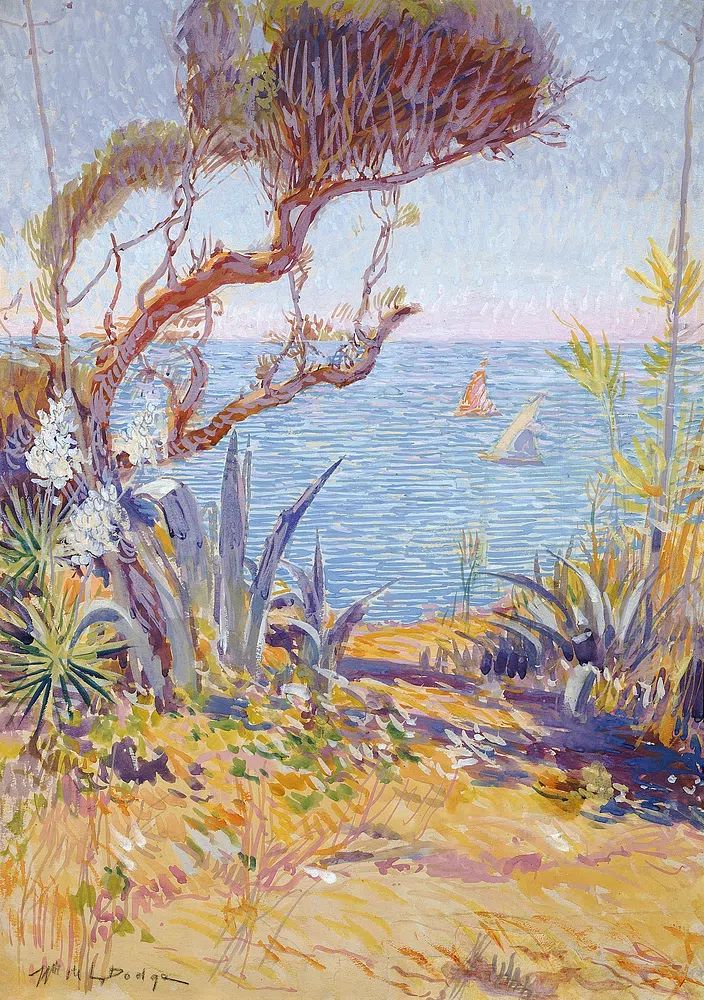 Coastal Landscape — Fine Art Print. poster detail