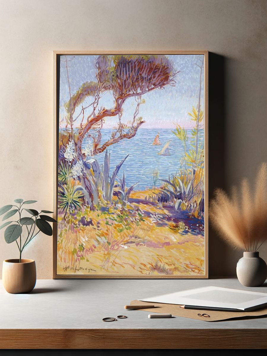 Coastal Landscape — Fine Art Print. — room view 2