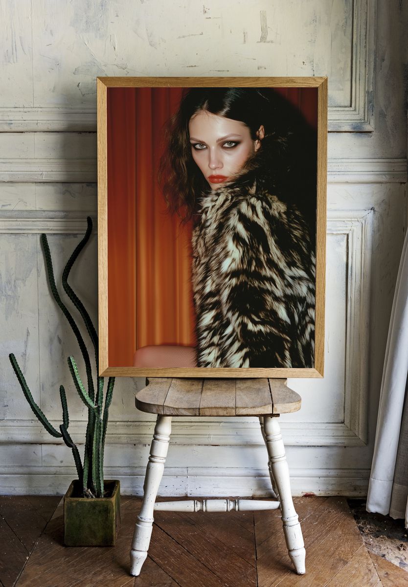 Fashion Portrait Photography Poster. room preview