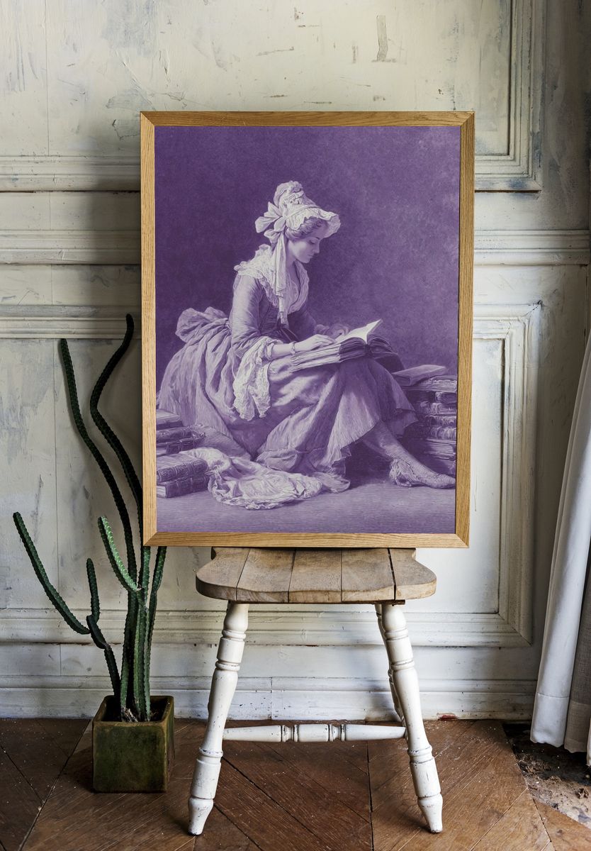 Victorian Reader — Fine-Art Print. — room view 1