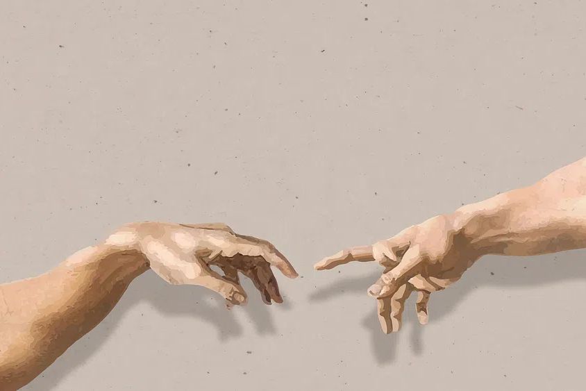 The Creation of Adam — Fine Art Print. poster detail