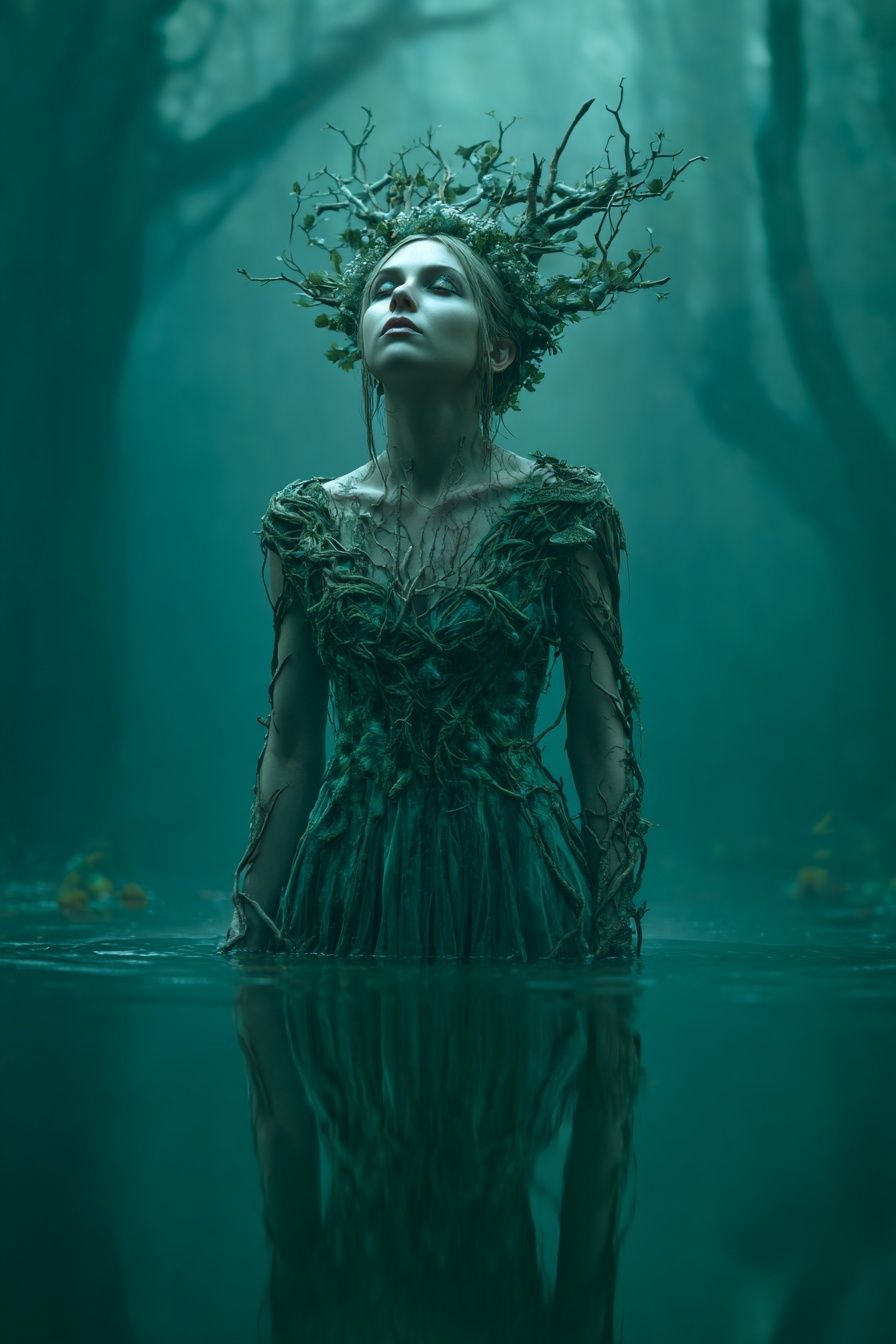 Enchanted Forest Spirit — Fine Art Print. poster — fine-art art