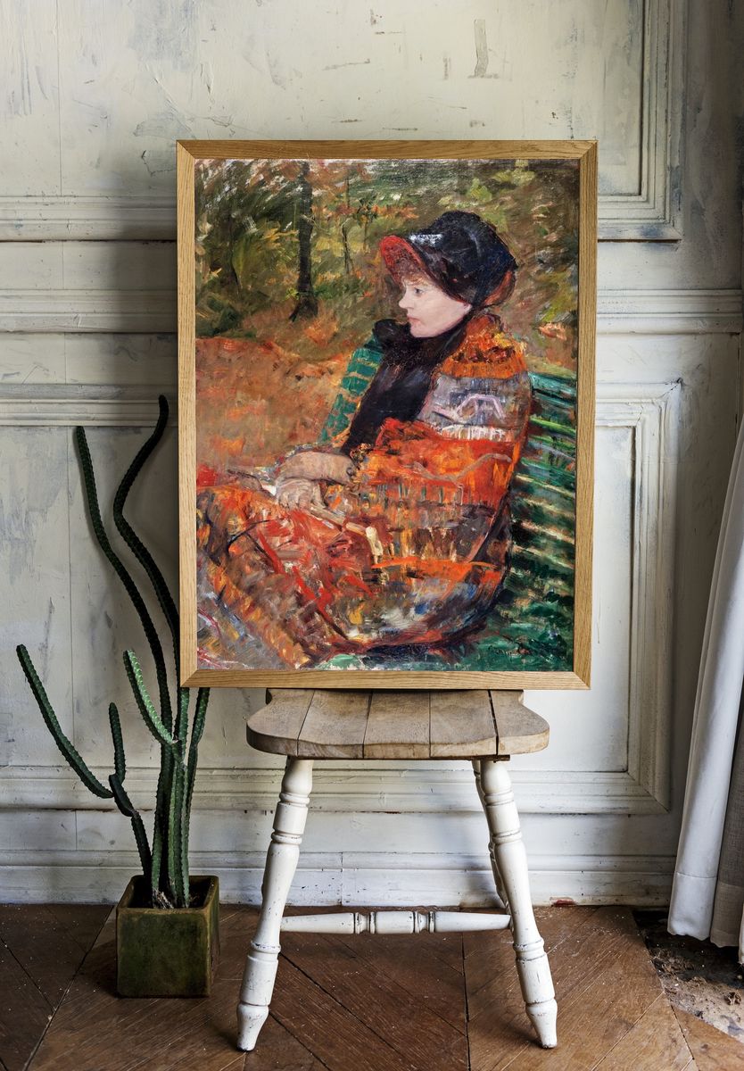 Autumn, portrait Lydia Cassatt (1880). — room view 1