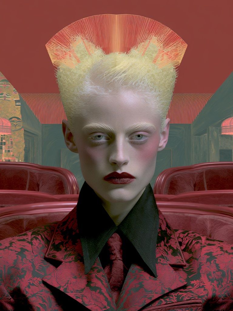 Surreal Portrait — Fine-Art Print. poster — fine-art art