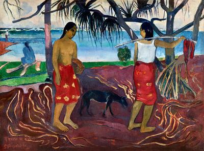 Tahiti Beach Scene — Fine-Art Print