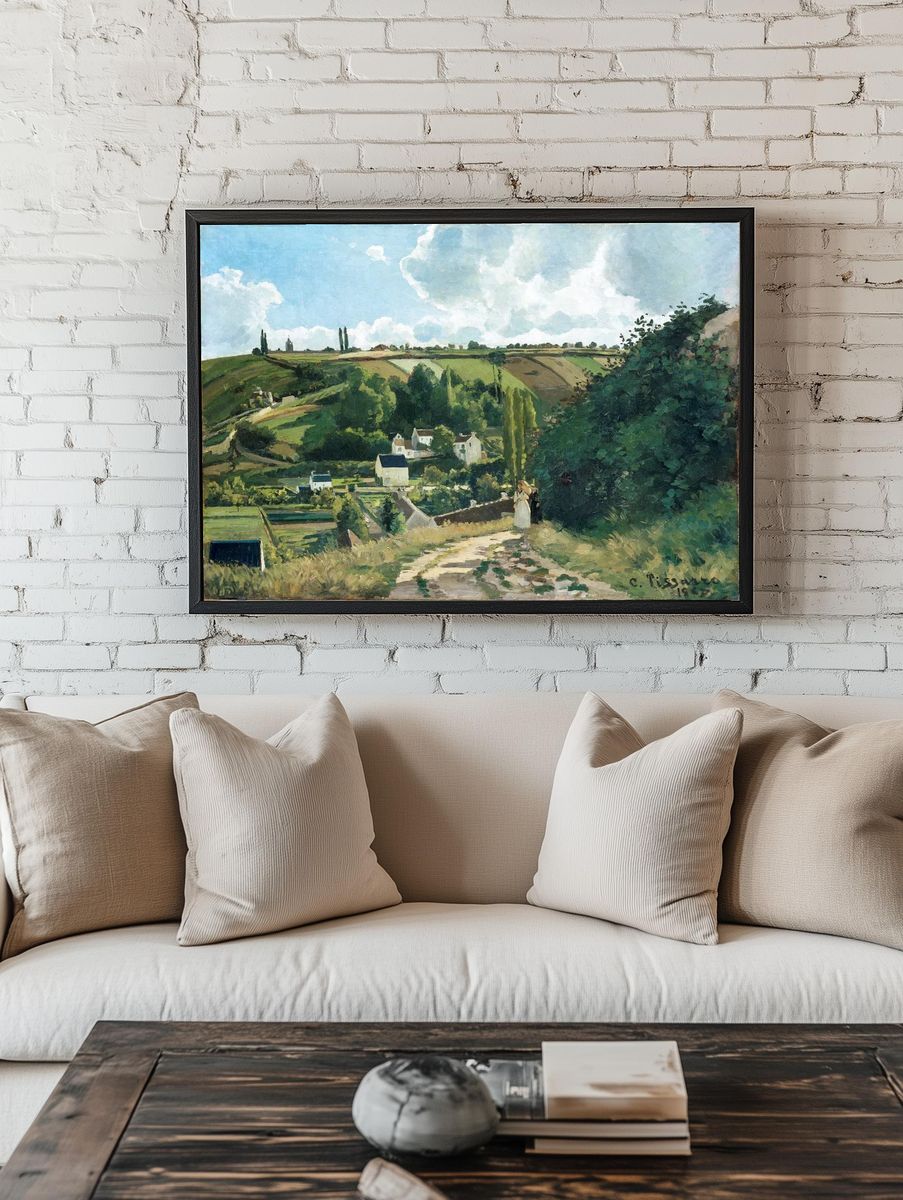 Jalais Hill, Pontoise (1867) Camille room preview