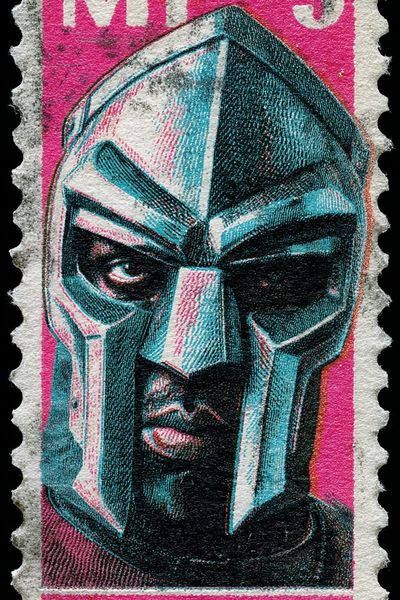 MF-5 Mask Pop-Art Print. poster print