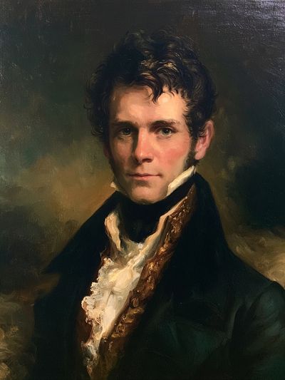 Regency Gentleman Portrait Print.
