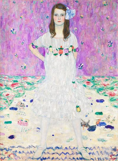 Gustav Klimt 's Mäda Primavesi. poster print