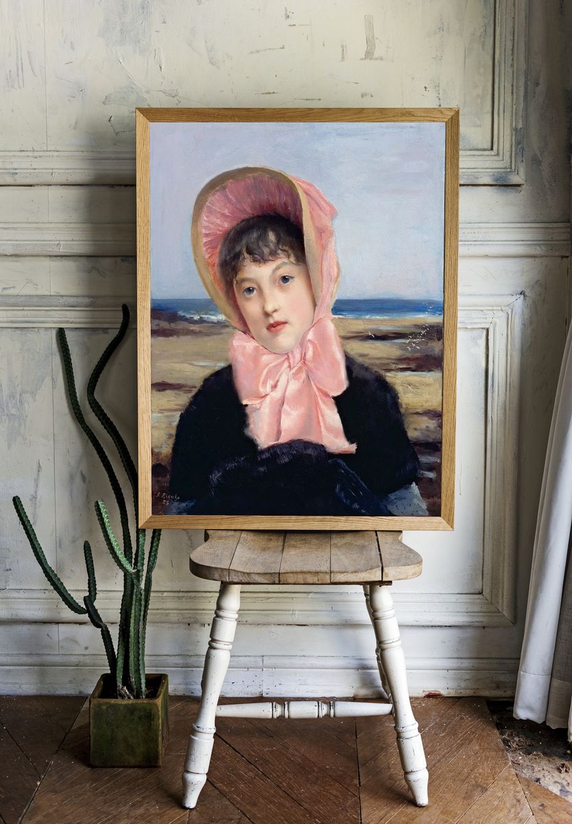 Jacques-Emile Blanche 's Pink Capeline. — room view 1