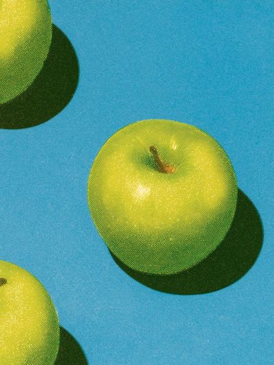 Green Apples Pop Art Print.
