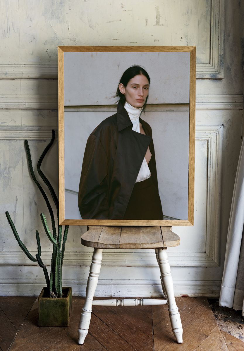 Minimalist Fashion Portrait Poster. — room view 1