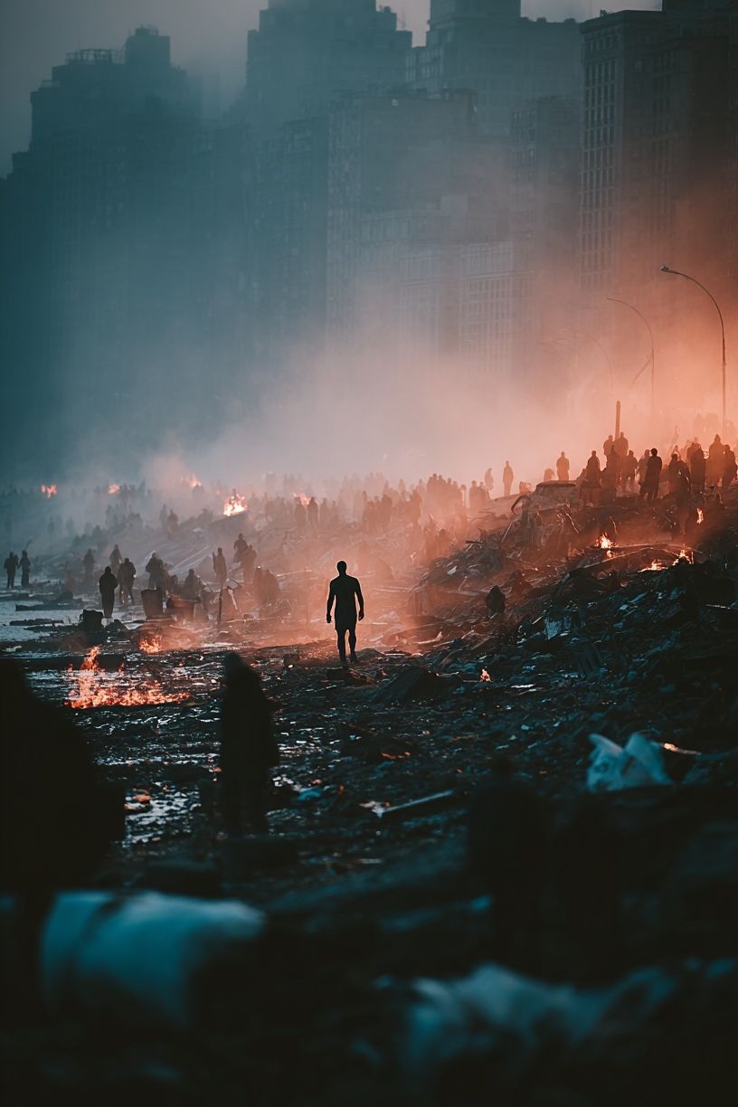 Urban Dystopia — Fine Art Print. poster — fine-art art