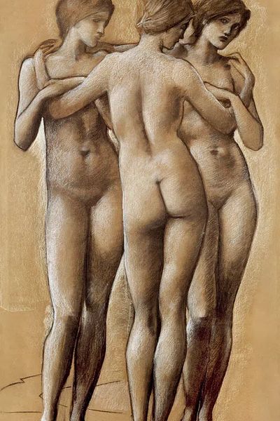 Three Graces — Fine Art Print. poster