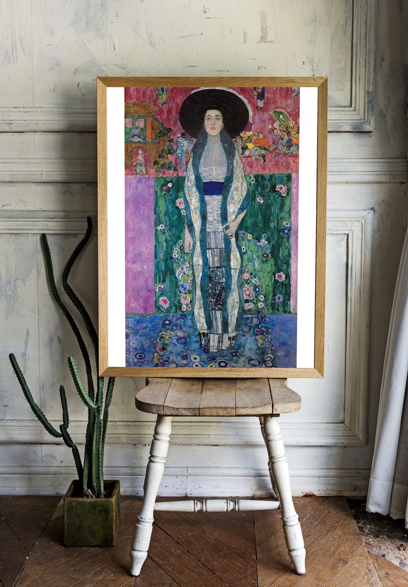 Gustav Klimt 's Portrait Adele. — room view 1
