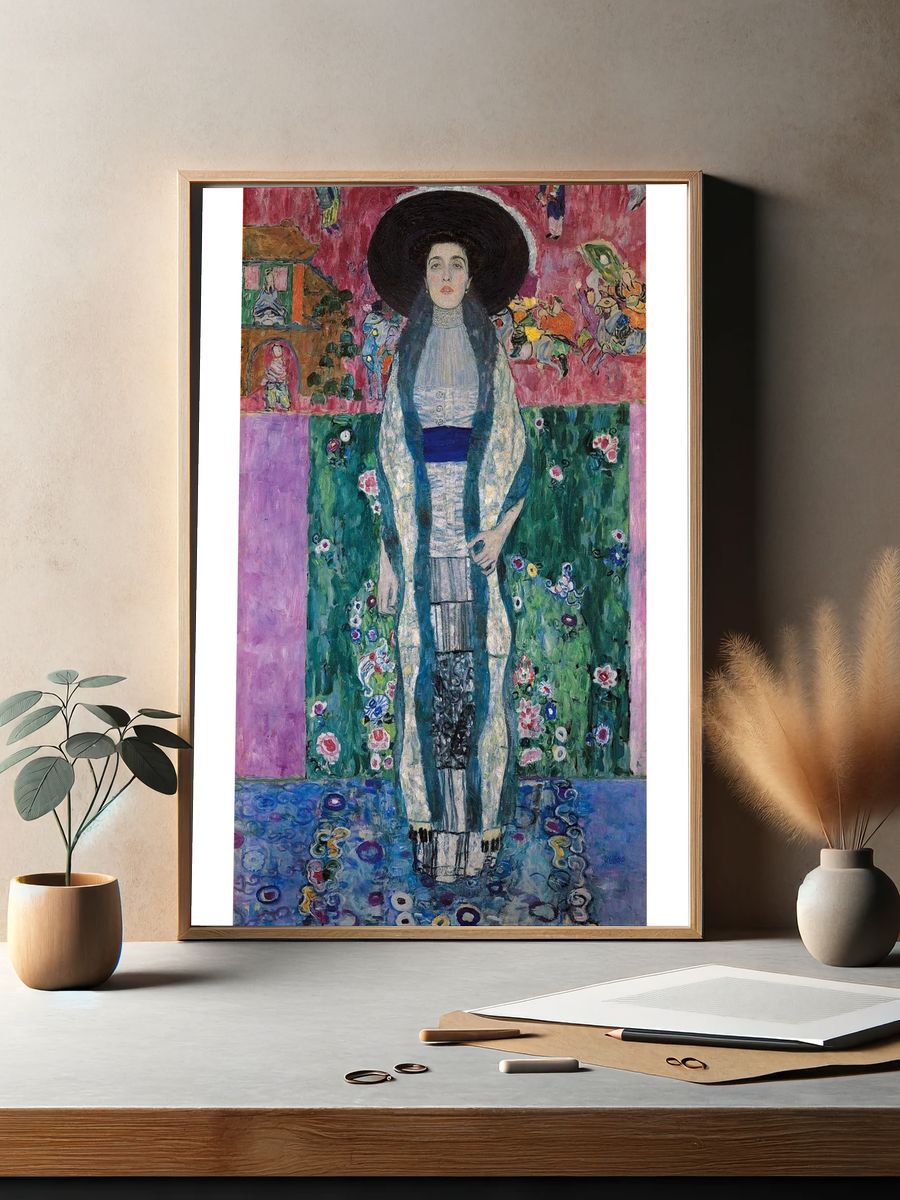 Gustav Klimt 's Portrait Adele. — room view 2