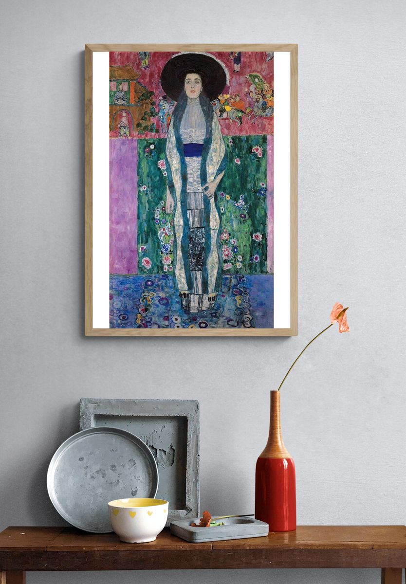 Gustav Klimt 's Portrait Adele. — room view 3