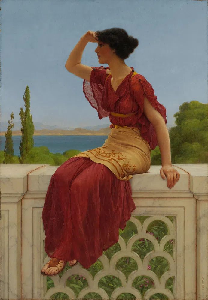 Signal John William Godward. poster detail