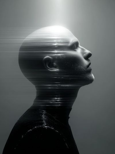 Ethereal Profile — Fine Art Print. poster print