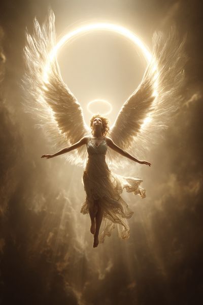 Celestial Angel — Fine Art Print. poster print
