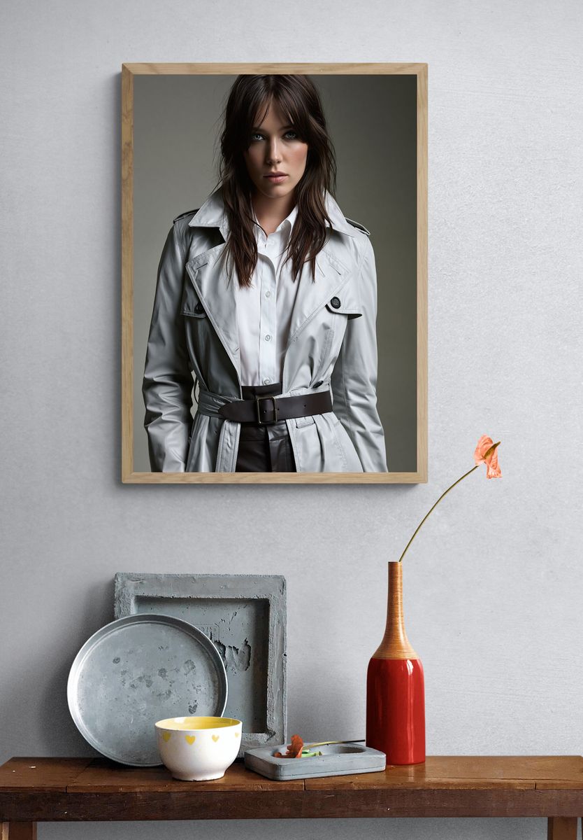 Fashion Portrait Photography Poster. — room view 3