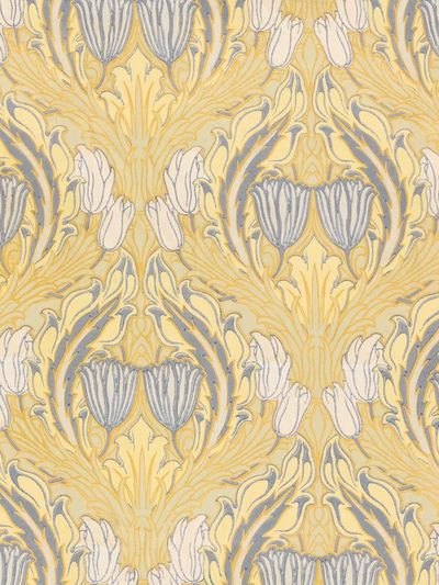 Floral Art Nouveau Pattern Poster. poster print