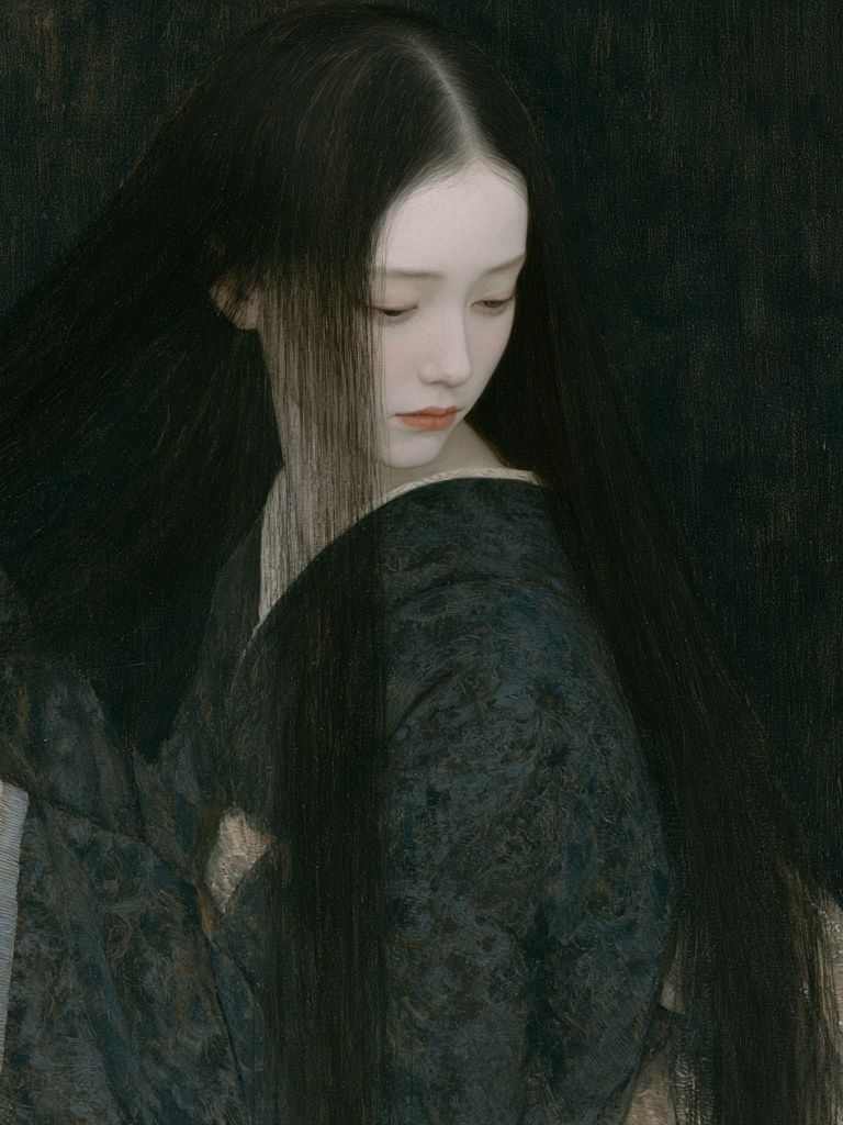Ethereal Portrait — Fine-Art Print. poster detail