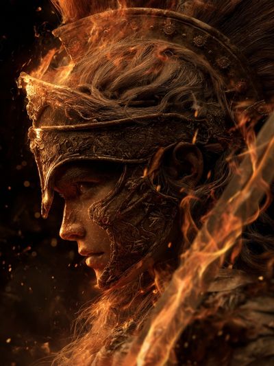 Warrior in Flames