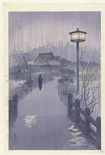 Rainy Night in the Countryside