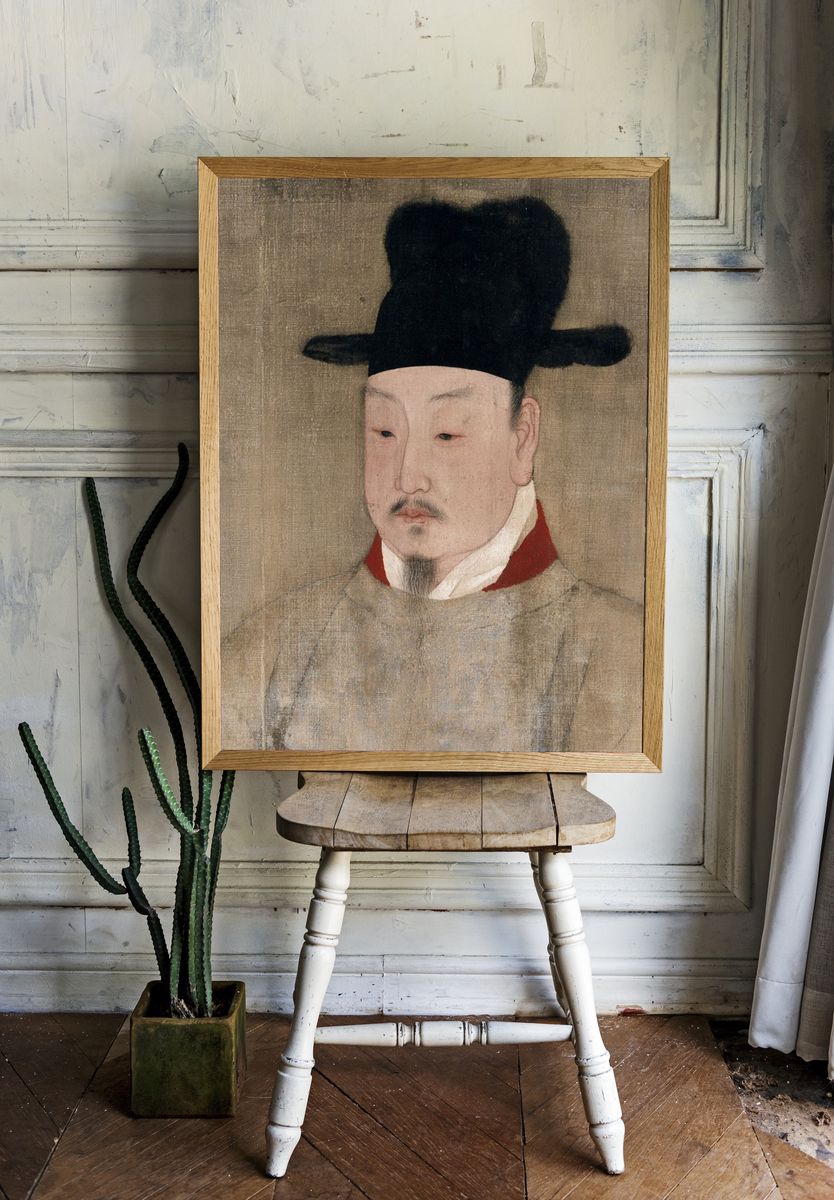 Chinese Imperial Portrait Fine-Art Print. room preview