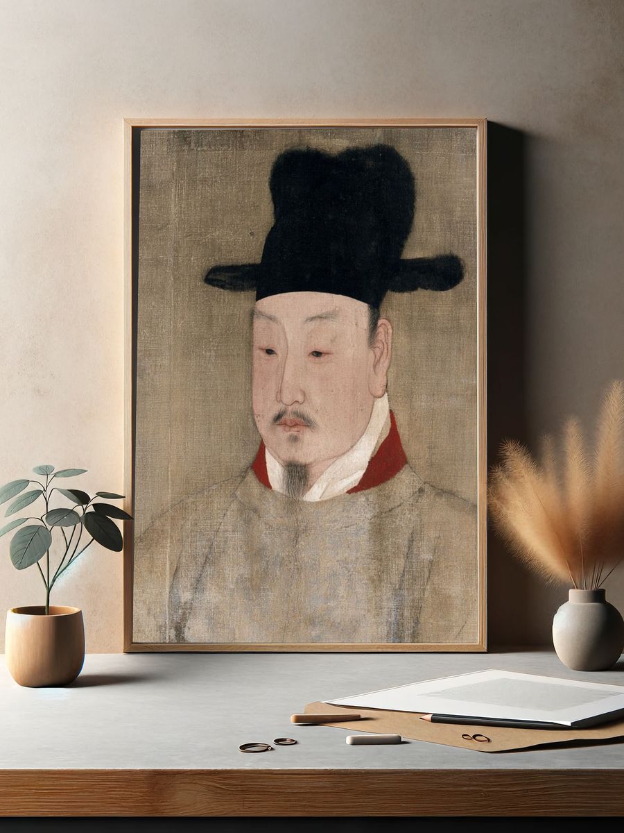 Chinese Imperial Portrait Fine-Art Print. — room view 2