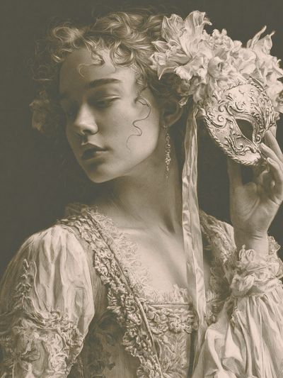Baroque Portrait Fine-Art Print. poster print